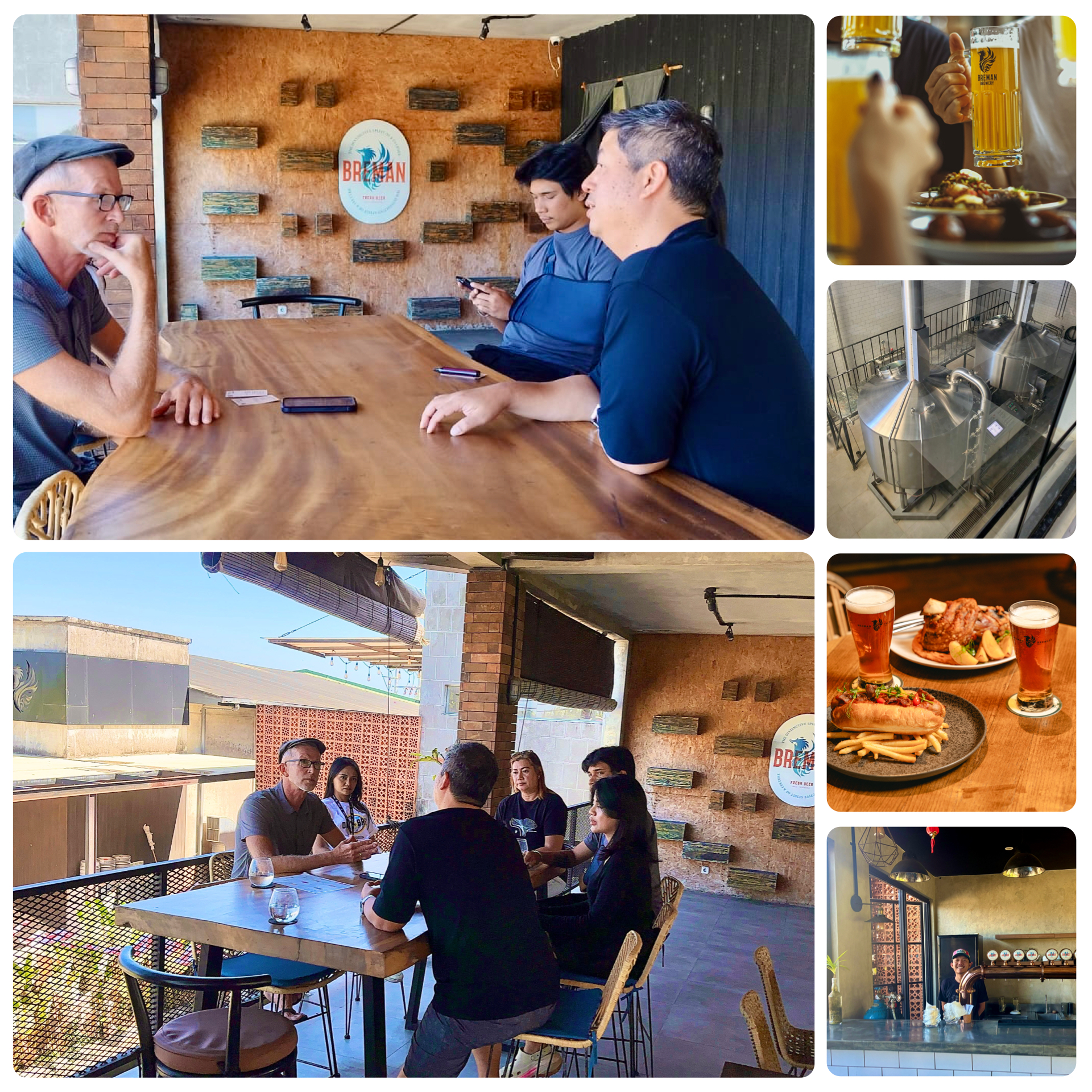 Breman Brewery Bali – Gespräche vor Ort, Brauanlage, Bier und Taproom