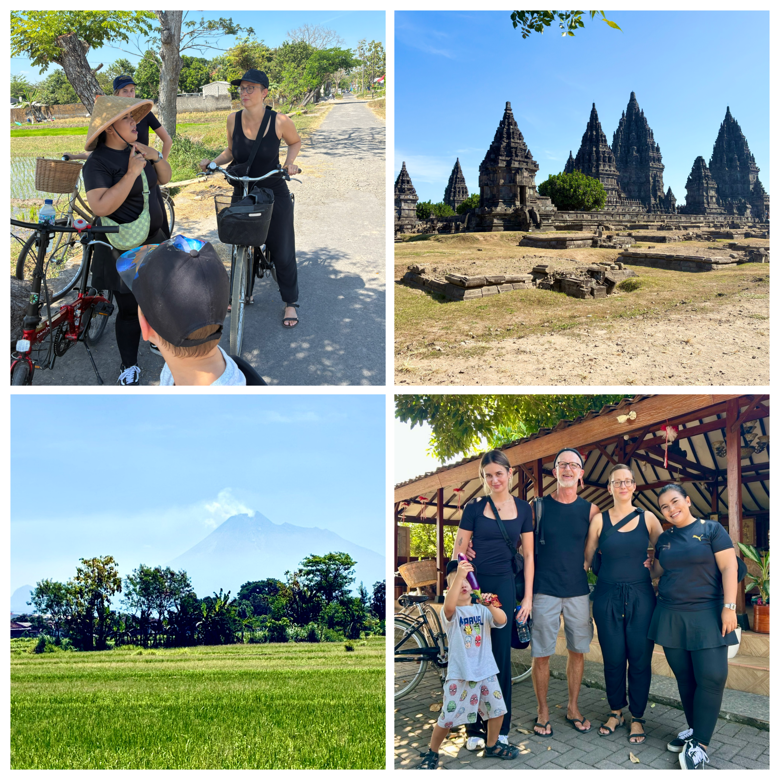 Indonesien Weltreise – Fahrradtour und Prambanan bei Yogyakarta auf Java