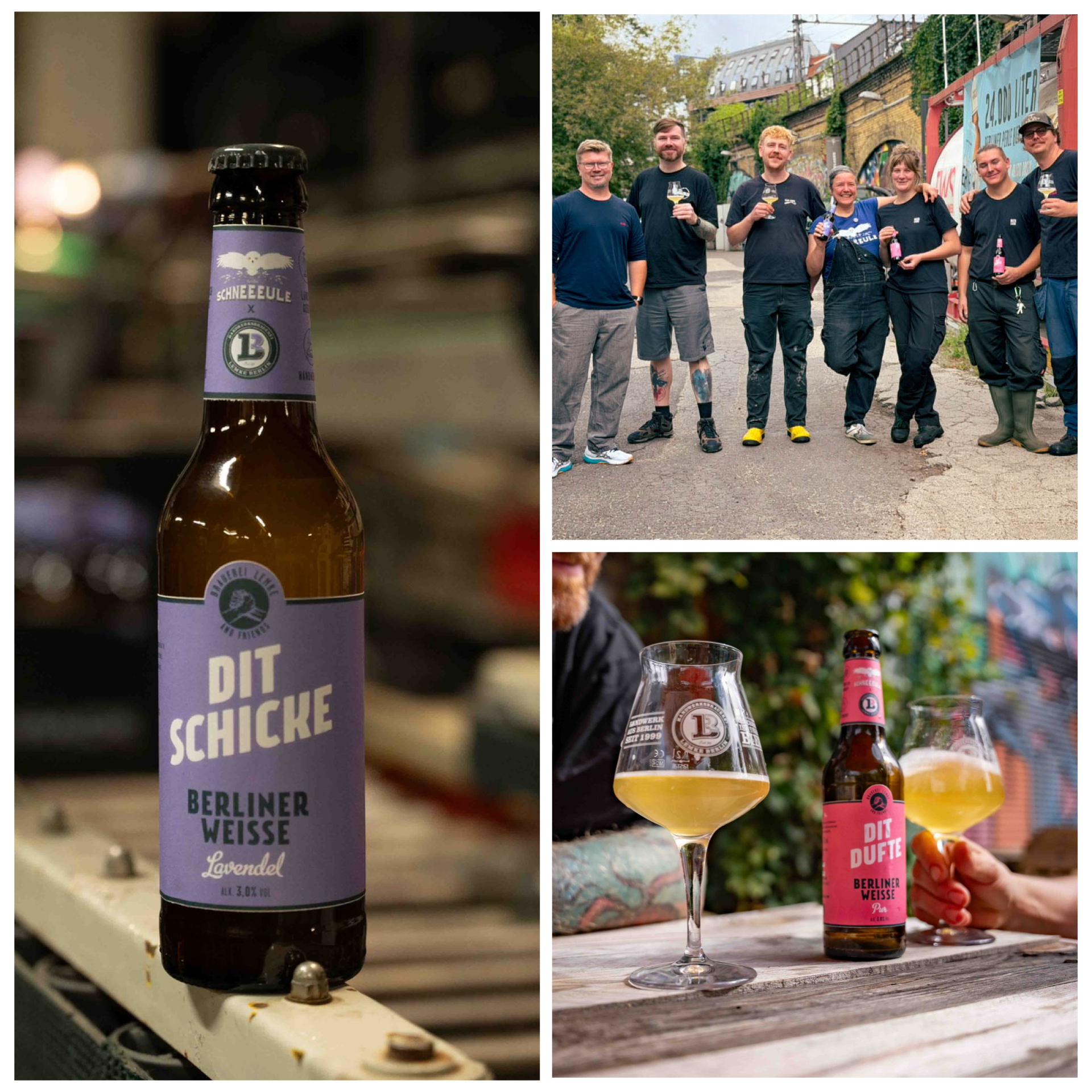 Berliner Weisse von Schneeeule und Lemke – Dit Schicke und Dit Dufte
